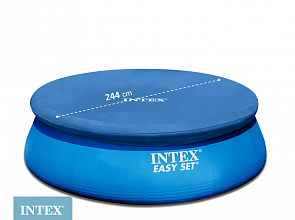 Тент диаметром 244см., для бассейнов 8 серии Easy Set и каркасных бассейнов (Intex, int28020)